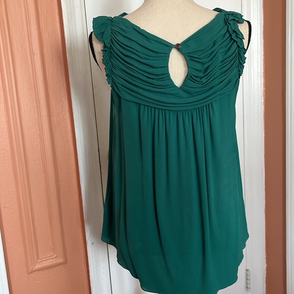 Burberry, London women's silk top $145 size 10 - Picture 4 of 7